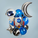 Шар (29''/74 см) Фигура, Ракета, 1 шт. в уп., 15466P