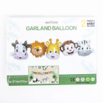 Шар Гирлянда (42''/107 см) Фигура, Зверята, Ассорти, 2 шт. в уп., 19861