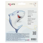 Шар (33''/84 см) Фигура, Акула, 1 шт. в уп., 940035