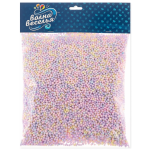 Шарики пенопласт, Цветной микс, Мультиколор, Макарунс, 2-4 мм, 10 гр., 6231118