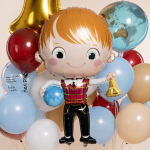 Шар (42''/107 см) Фигура, Школьник, Ученик Мальчик, 1 шт. в уп., 26470