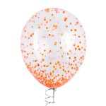 Шарики пенопласт, Оранжевый, 6-8 мм, 10 гр., 521350N