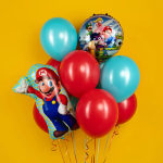 Шар (27''/69 см) Фигура, Водопроводчик Марио, 1 шт. в уп., 24406