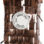 Пиньята на Девичник, Розовое Золото, Металлик, 51*30*10 см, 1 шт. в упак. , 6233144