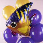 Шар (25''/64 см) Фигура, Тропическая рыбка, 1 шт., 901885
