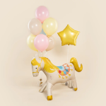 Шар (46''/117 см) Фигура 3D, Цирк, Любимая лошадка, 1 шт. в уп., 26774