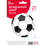 Шар 3D (21''/53 см) Сфера, Футбольный мяч, 1 шт. в уп., 550014P