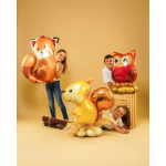 Шар (28''/71 см) Фигура, Красная панда, 1 шт., G72149