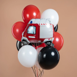 Шар (23''/58 см) Фигура, Пожарная машина, 1 шт. в уп., 26697