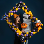 Шар (14''/36 см) Мини-фигура, Паучок, 1 шт., 902888