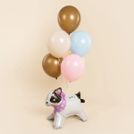 Шар (21''/53 см) Фигура 3D, Бульдог, 1 шт., 26759