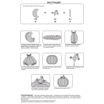 Шар (49''/124 см) Фигура 3D, Тыква, 1 шт. в уп., 26733