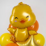 Шар (32''/81 см) Фигура, Маленький утенок, 1 шт., 901905