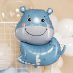 Шар (31''/79 см) Фигура, Бегемотик, 1 шт. в уп., 26339