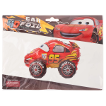 Шар 3D (28''/71 см) Гоночная машинка, Красный, 1 шт. в уп., 26124