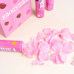 Пневмохлопушка (12/30 см), Лепестки роз, Розовый, 1 шт., 823194