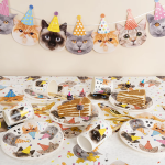 Набор свечей Фигура, Котики, 6 см, 5 шт. с держат., 629241