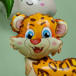 Шар (24''/61 см) Фигура 3D, Леопард, 1 шт. в уп., 24898