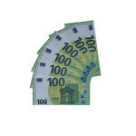 Деньги для выкупа, 100 Евро, 14,7*8,2 см, 80 шт., AD0000044
