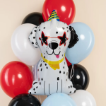 Шар (33''/84 см) Фигура, Далматинец в колпачке, 1 шт., 27202