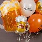 Шар (11''/28 см) Мини-фигура, Пиво в кружке, 1 шт., 902787