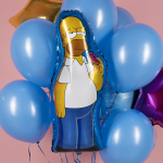 Шар (32''/81 см) Фигура, Семья героев, Папа, 1 шт. в уп., 24486