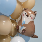 Шар (25''/64 см) Фигура, Милая выдра, 1 шт. в уп., 26426