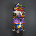 Шар (28''/71 см) Фигура, Дом с привидениями, 1 шт., 21758