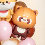 Шар (26''/66 см) Фигура, Красная панда, Сатин, 1 шт., 27009