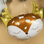 Шар (25''/64 см) Фигура, Милый Олень, 1 шт., 23922