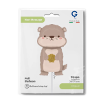 Шар (31''/79 см) Фигура, Морская выдра, 1 шт. в уп., G72261-P