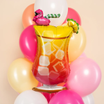 Шар (30''/76 см) Фигура, Коктейль со льдом, 1 шт., 15396