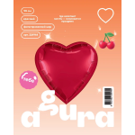 Шар (36''/91 см) Сердце, Красный, 1 шт. в уп., 224944