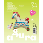 Шар (32''/81 см) Фигура, Лошадка Русский узор, 1 шт. в уп., 943159