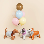 Шар (24''/61 см) Фигура 3D, Таксик в свитере, 1 шт. в уп., 26758P