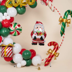 Шар (26''/66 см) Фигура, Дед Мороз с подарками, 1 шт. в уп., 26919