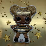 Шар (13''/33 см) Мини-фигура, Кукла ЛОЛ (LOL), Сияющая Королева, 1 шт., 902789