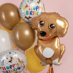 Шар (32''/81 см) Фигура, Милый щенок, 1 шт. в уп., 26221