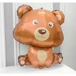 Шар (33''/84 см) Фигура, Медвежонок, 1 шт., 19660