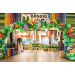 Шар (36''/91 см) Фигура, Большая голова, Веселая Зебра, 1 шт., R386