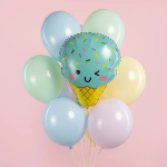 Шар (23''/58 см) Фигура, Мятное мороженое, 1 шт., 23347