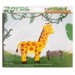 Шар (28''/71 см) Фигура 3D, Жираф, 1 шт. в уп., 25107