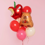 Шар (21''/53 см) Фигура, Яблоко, 1 шт., 23489