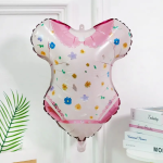 Шар (24''/61 см) Фигура, Боди для малышки девочки, 1 шт., 23493