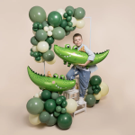 Шар (38''/97 см) Фигура, Крокодил в колпачке, 1 шт. в уп., 26474