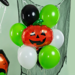 Шар (24''/61 см) Фигура, Тыква на Хэллоуин, Оранжевый, 1 шт., 25007