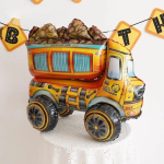 Шар (26''/66 см) Фигура 3D, Самосвал, 1 шт. в уп., 19763