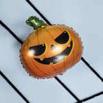 Шар (14''/36 см) Мини-фигура, Страшная тыква, 1 шт., 902886