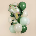 Шар (35''/89 см) Фигура, Рыба Лосось, 1 шт. в уп., 26433