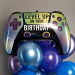 Шар (30''/76 см) Фигура, Геймпад, Твой День Рождения, Градиент, 1 шт. в уп., 25535-P